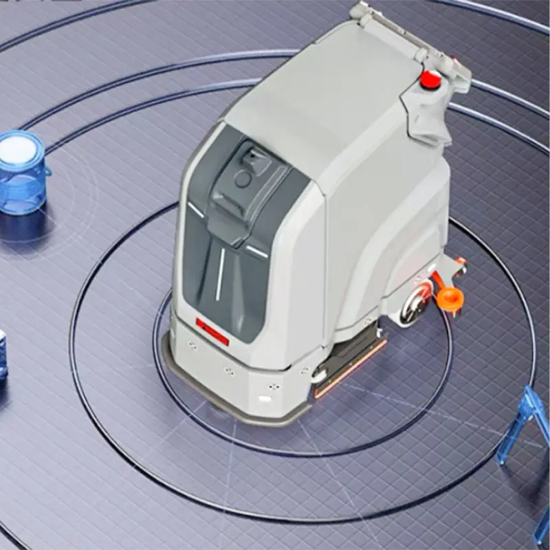 Unmanned sweeping robot mold